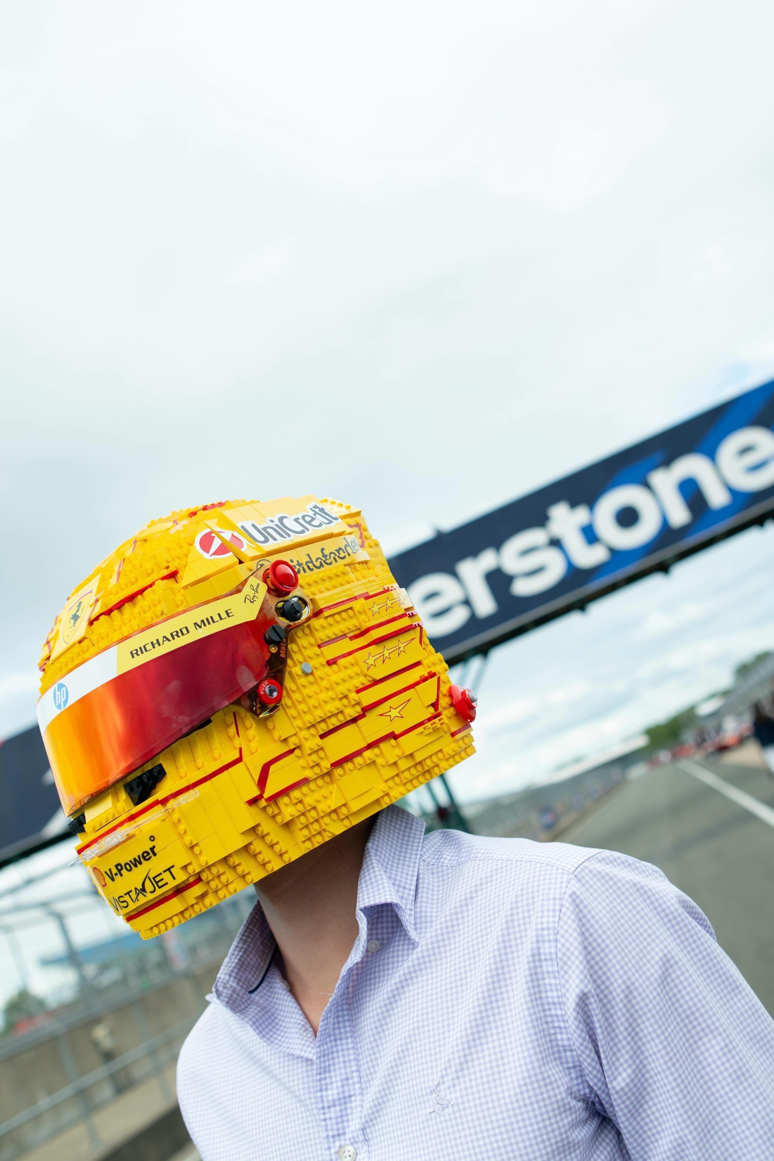 Lewis Hamilton Formula 1 Helmet — detail 2