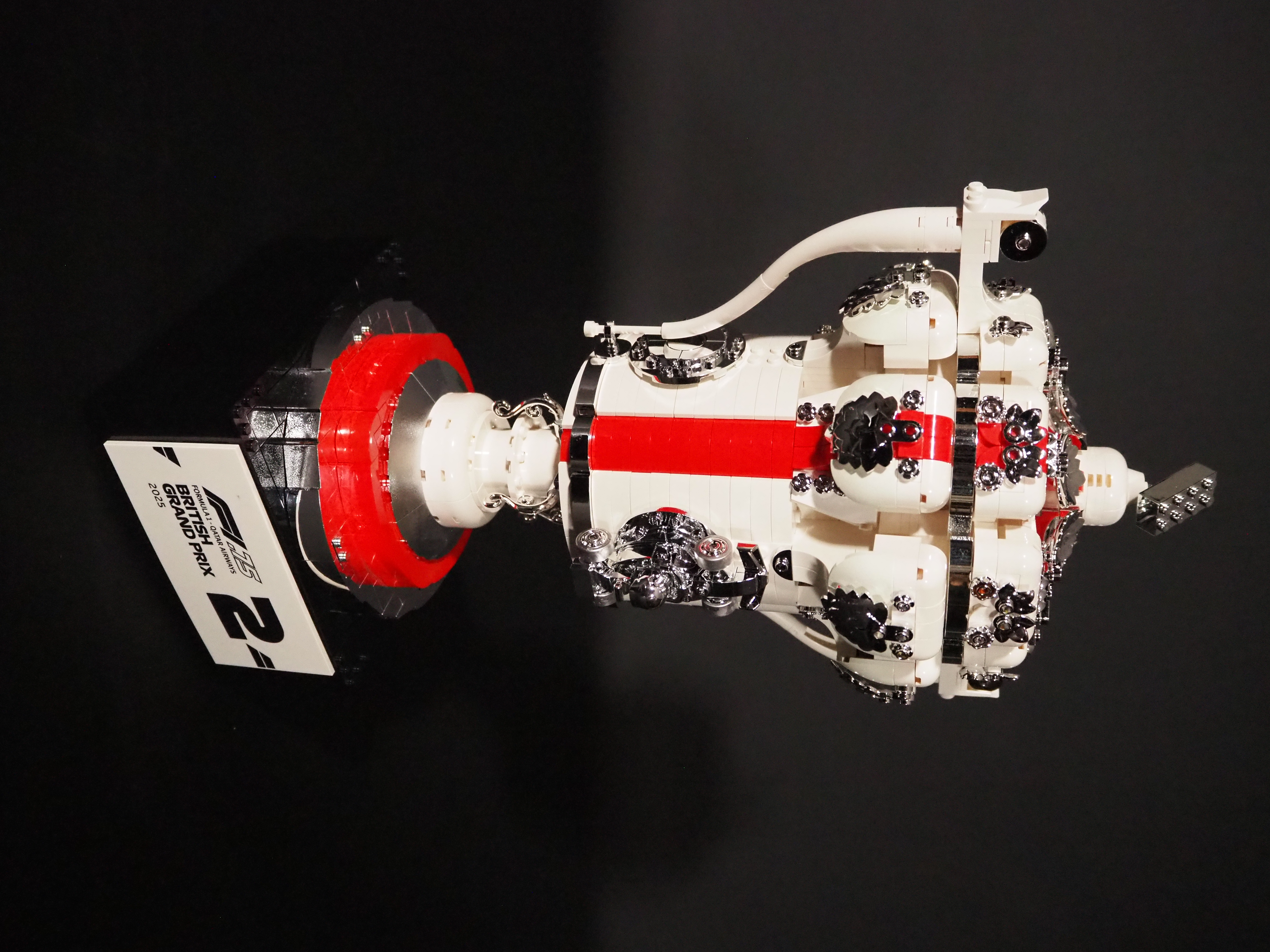 2025 British Grand Prix Second Place Trophy — detail 2