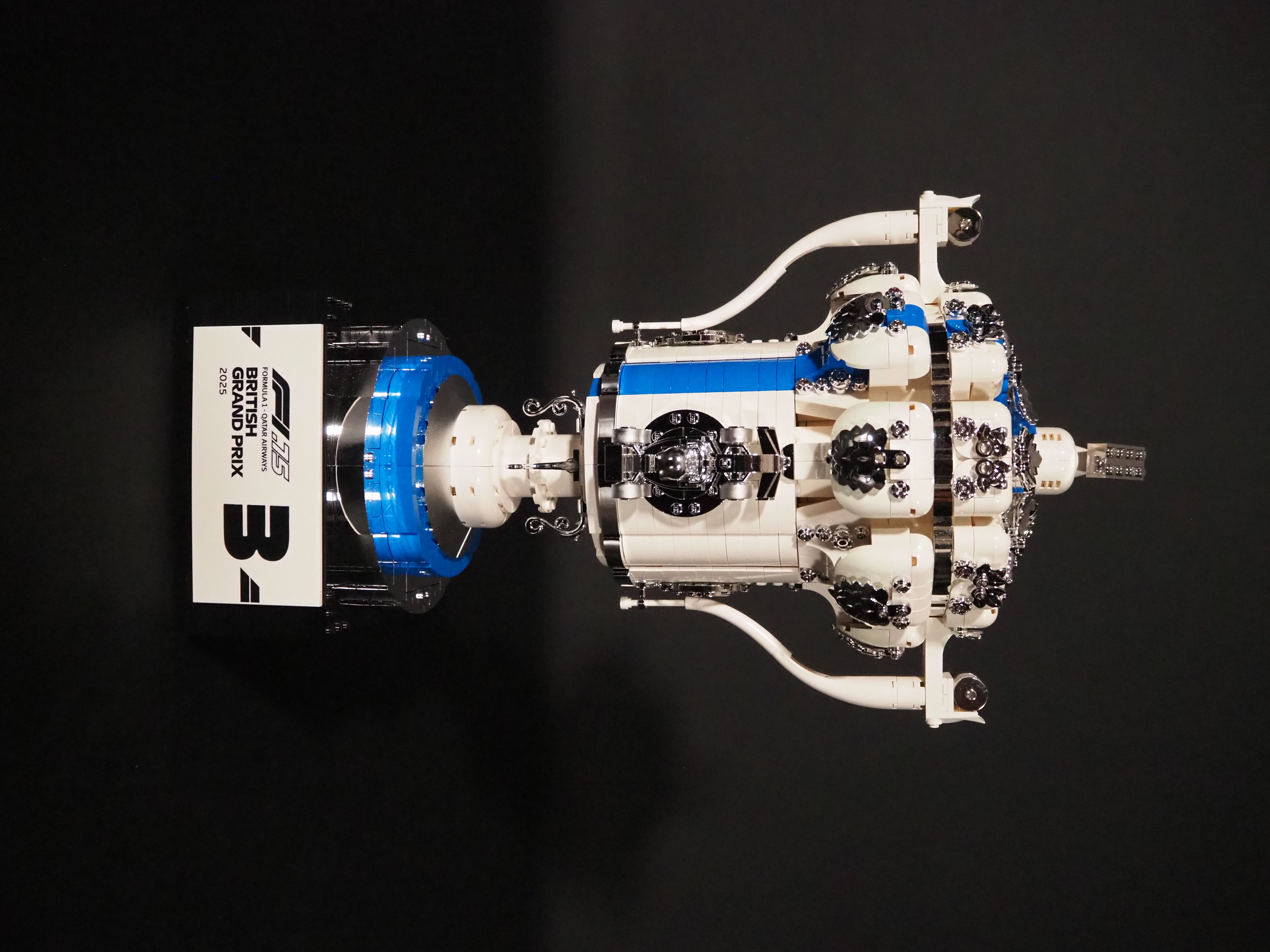 2025 British Grand Prix Third Place Trophy — LEGO sculpture