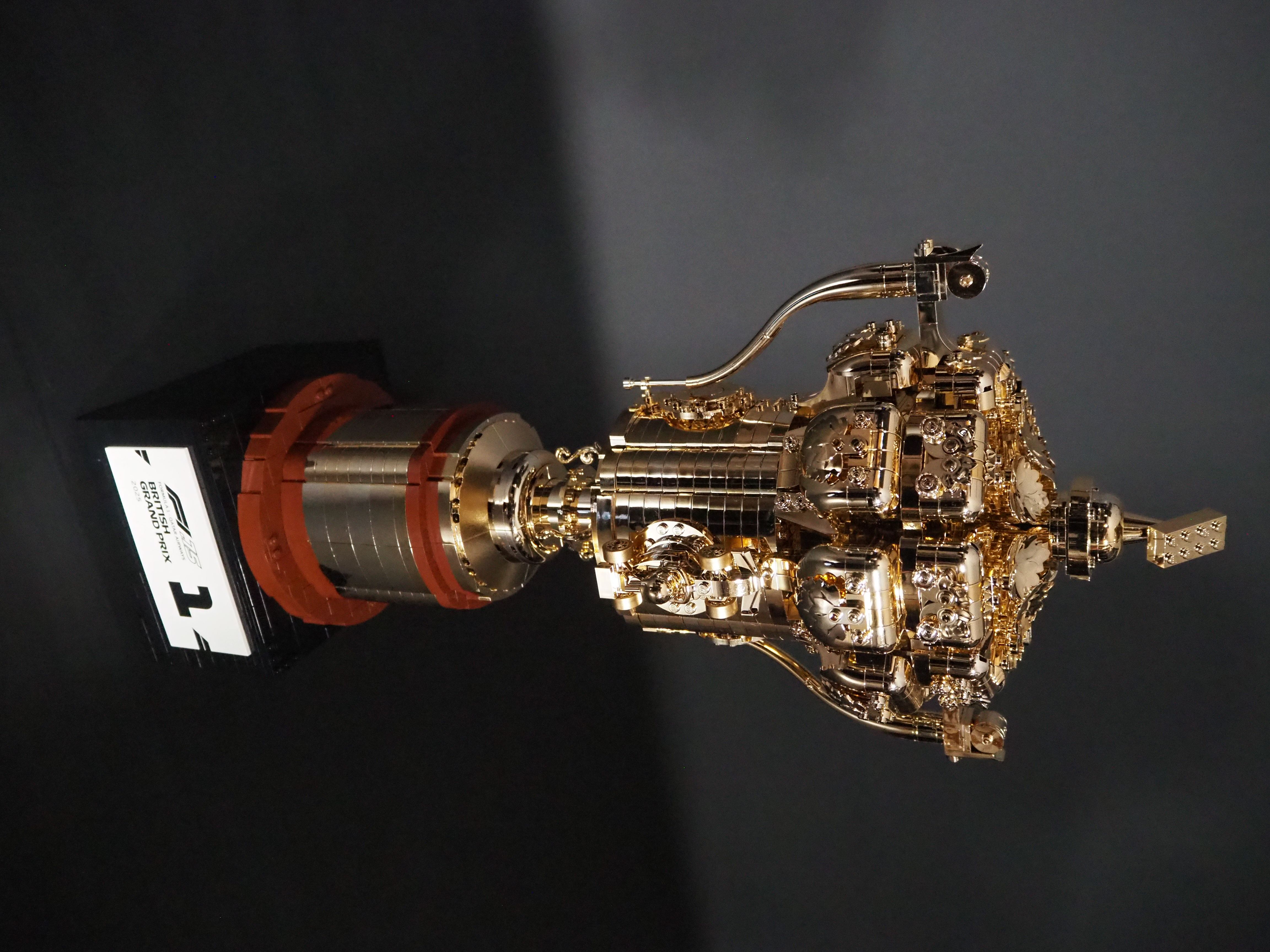 2025 British Grand Prix Winner's Trophy — detail 2